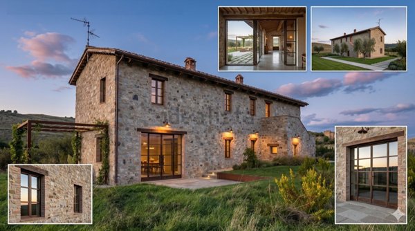 casa indipendente in vendita a Castiglione d'Orcia in zona Rocca d'Orcia