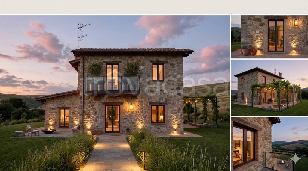 casa indipendente in vendita a Castiglione d'Orcia in zona Rocca d'Orcia