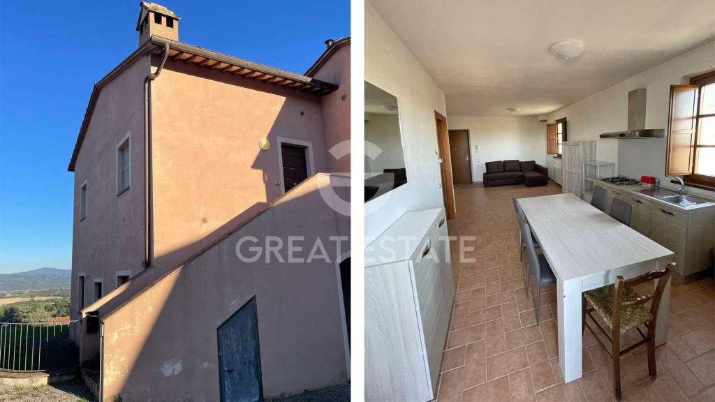 appartamento in vendita a Cetona in zona Piazze