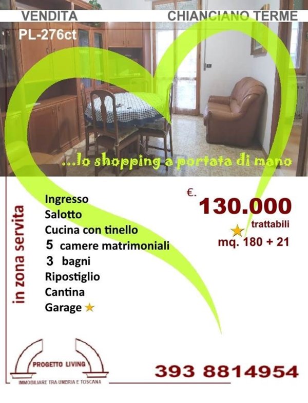 appartamento in vendita a Chianciano Terme