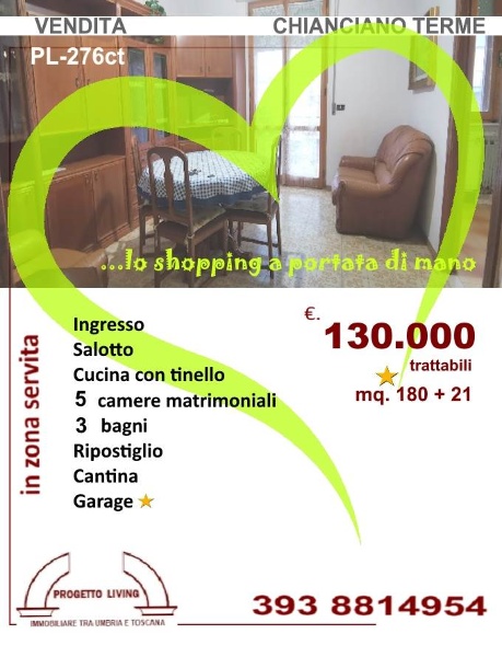 appartamento in vendita a Chianciano Terme