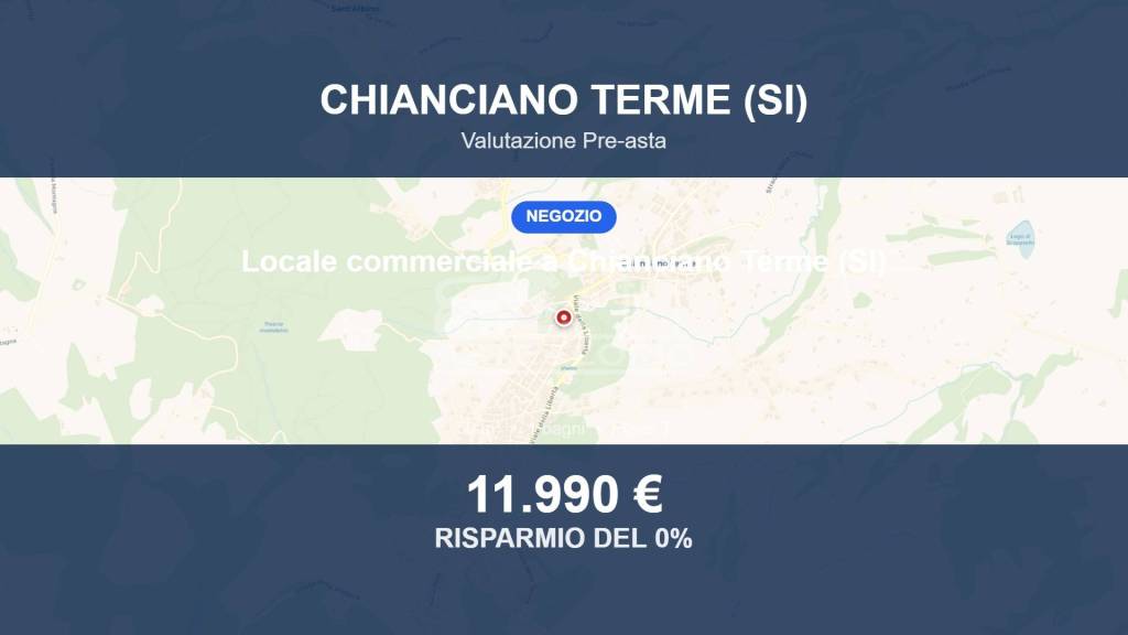 negozio in vendita a Chianciano Terme