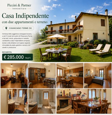 casa indipendente in vendita a Chianciano Terme