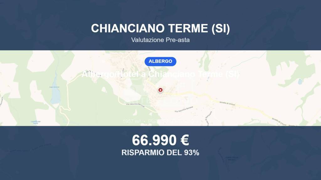 albergo in vendita a Chianciano Terme