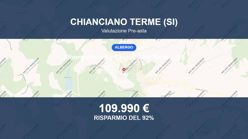 albergo in vendita a Chianciano Terme
