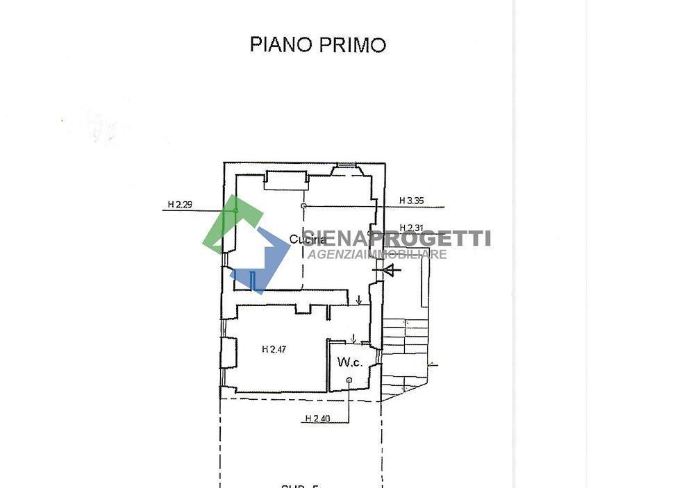 casa indipendente in vendita a Chiusdino in zona Ciciano