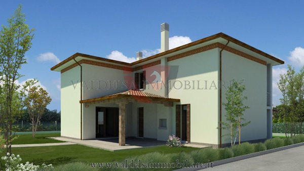 casa indipendente a Colle di Val d'Elsa in zona Montecchio / Borgatello