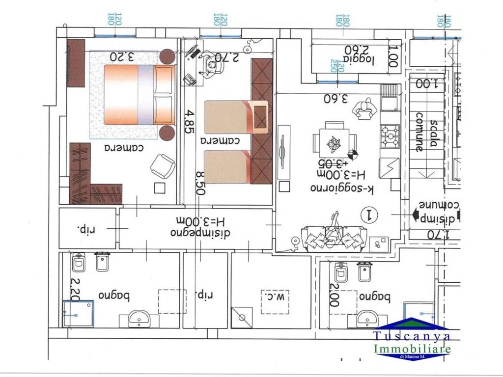 appartamento in vendita a Colle di Val d'Elsa