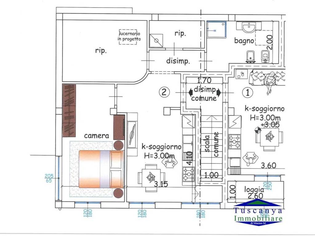 appartamento in vendita a Colle di Val d'Elsa