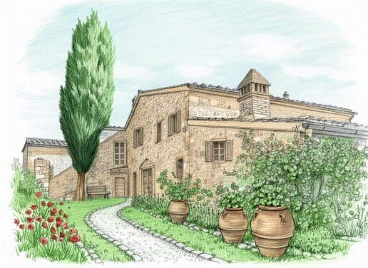 casale in vendita a Colle di Val d'Elsa