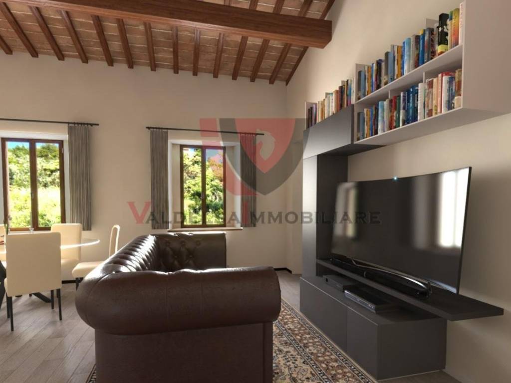 appartamento in vendita a Colle di Val d'Elsa