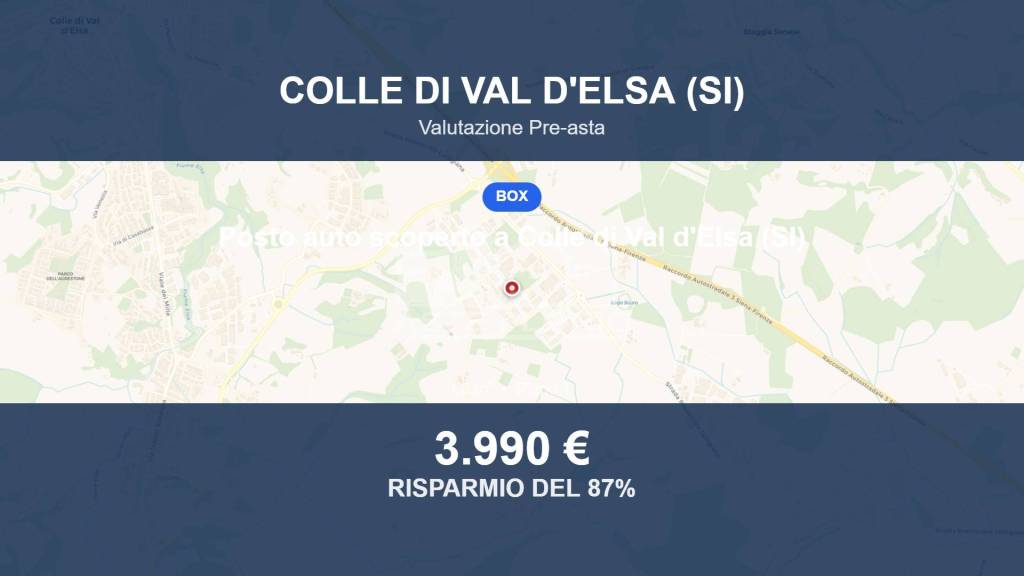 box auto in vendita a Colle di Val d'Elsa in zona Selvamaggio