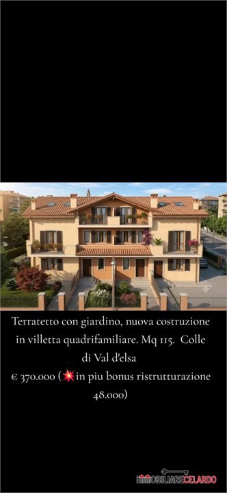 appartamento in vendita a Colle di Val d'Elsa