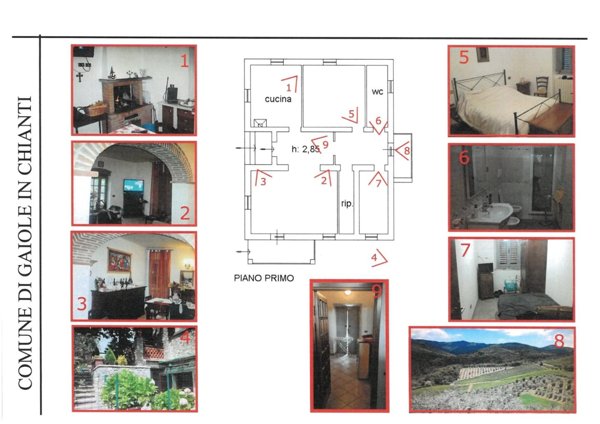 casa indipendente in vendita a Gaiole in Chianti in zona Monti