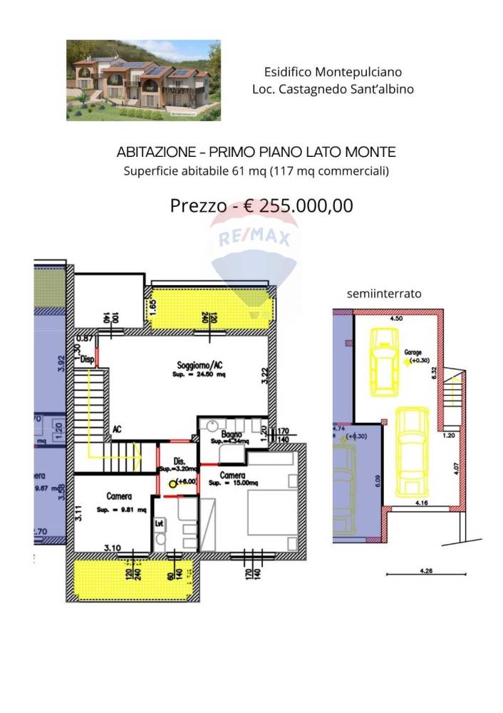 appartamento in vendita a Montepulciano in zona Sant'Albino