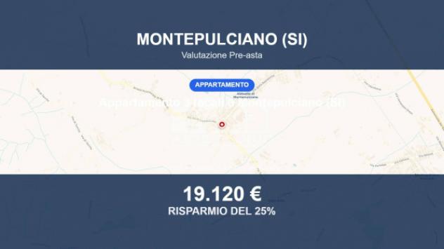 appartamento in vendita a Montepulciano in zona Abbadia