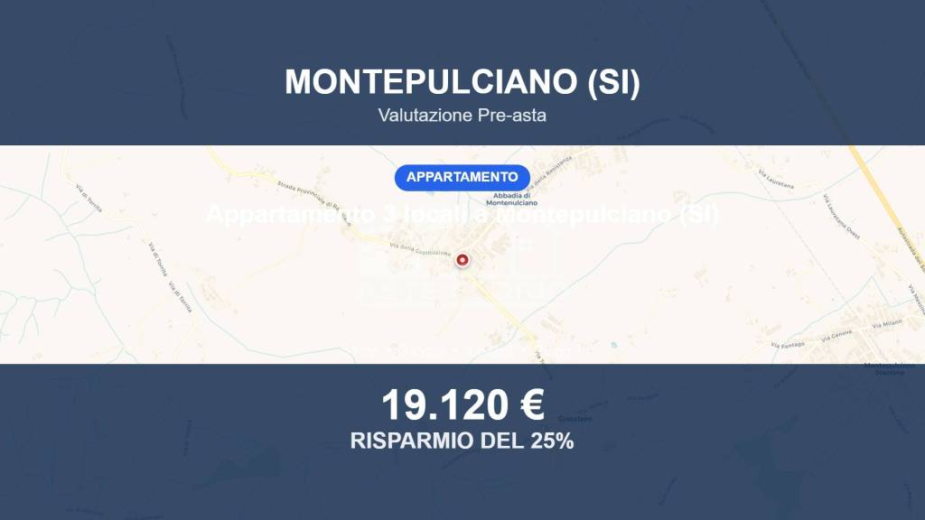 appartamento in vendita a Montepulciano in zona Abbadia