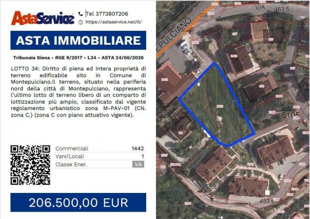 terreno agricolo in vendita a Montepulciano