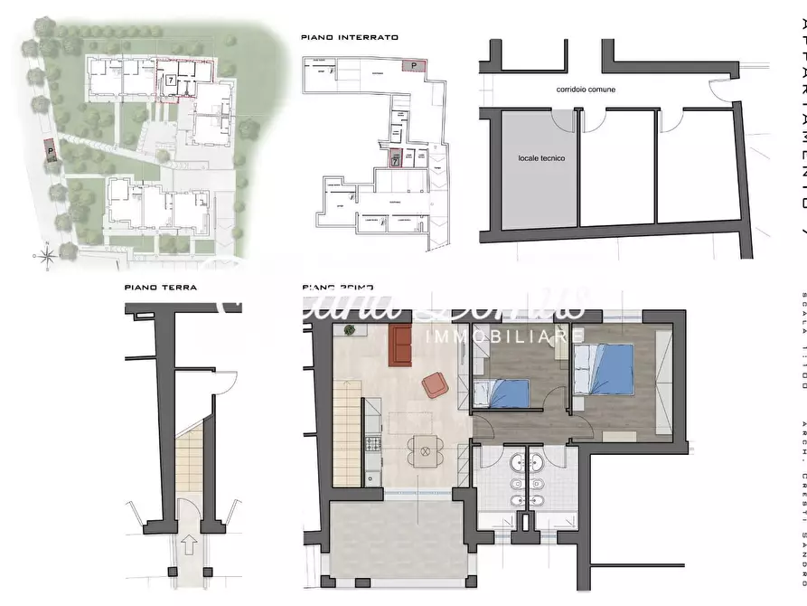 appartamento in vendita a Monteriggioni in zona Uopini