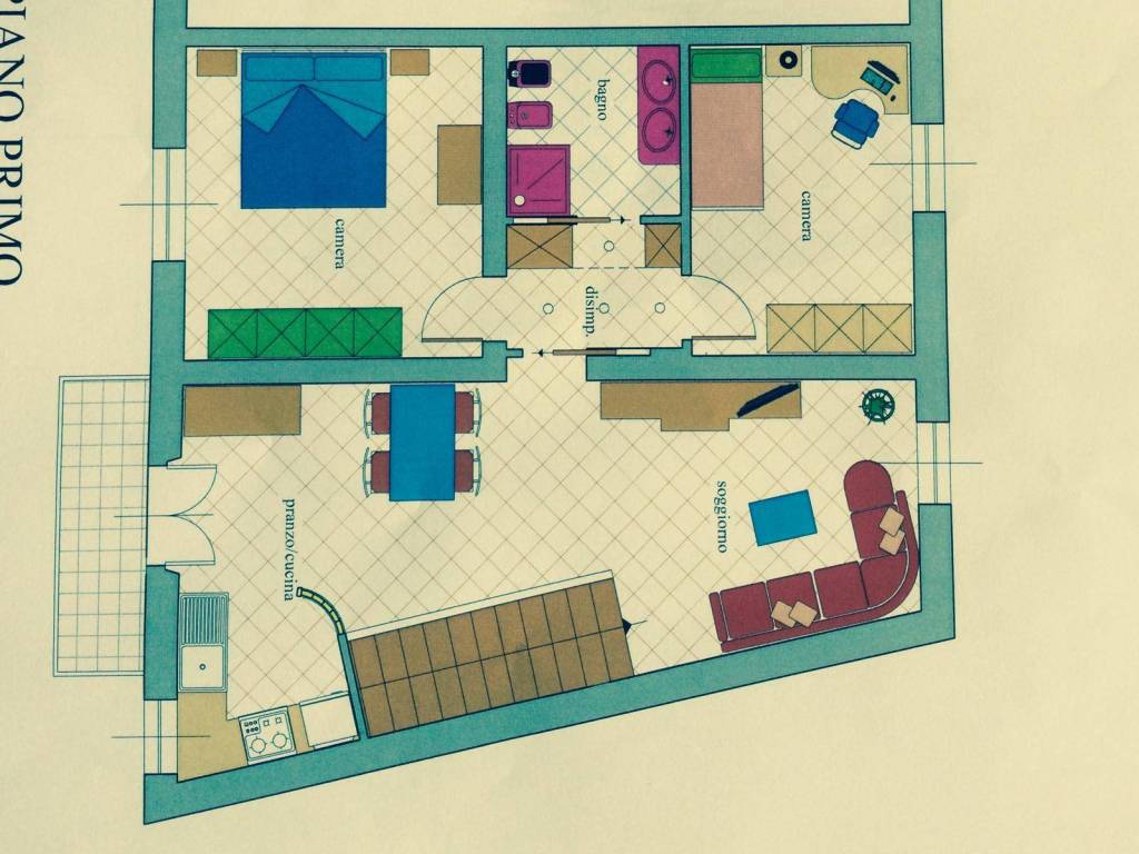 appartamento in vendita a Monteriggioni in zona Badesse