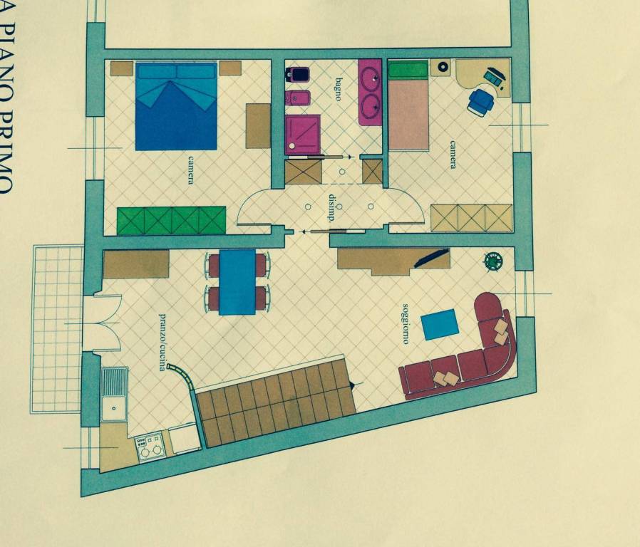 appartamento in vendita a Monteriggioni in zona Badesse