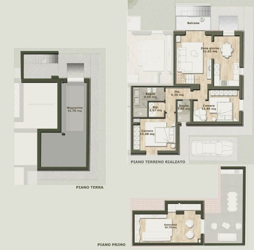 appartamento in vendita a Monteriggioni