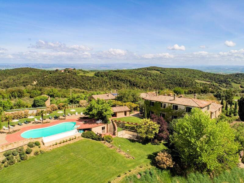 villa in vendita a Monteroni d'Arbia