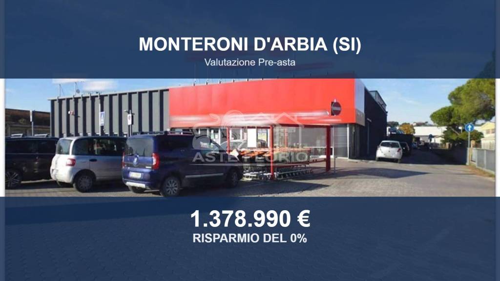 locale commerciale in vendita a Monteroni d'Arbia