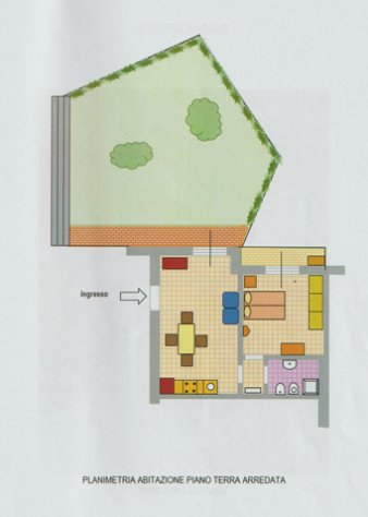 appartamento in vendita a Monticiano in zona San Lorenzo a Merse