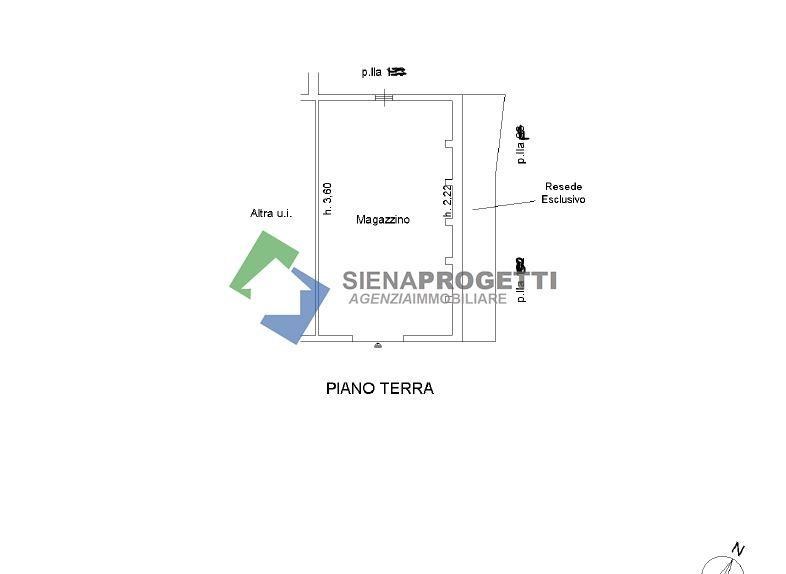 appartamento in vendita a Monticiano in zona Tocchi
