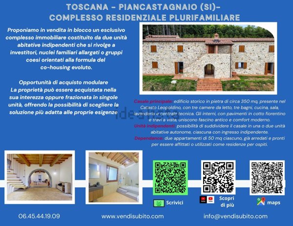 casa indipendente in vendita a Piancastagnaio