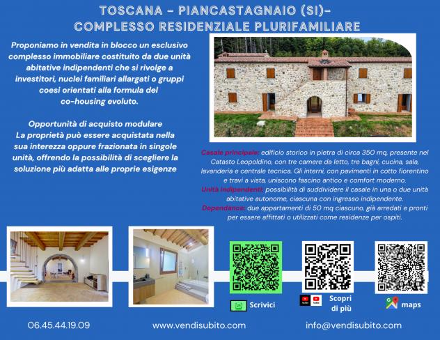 casale in vendita a Piancastagnaio