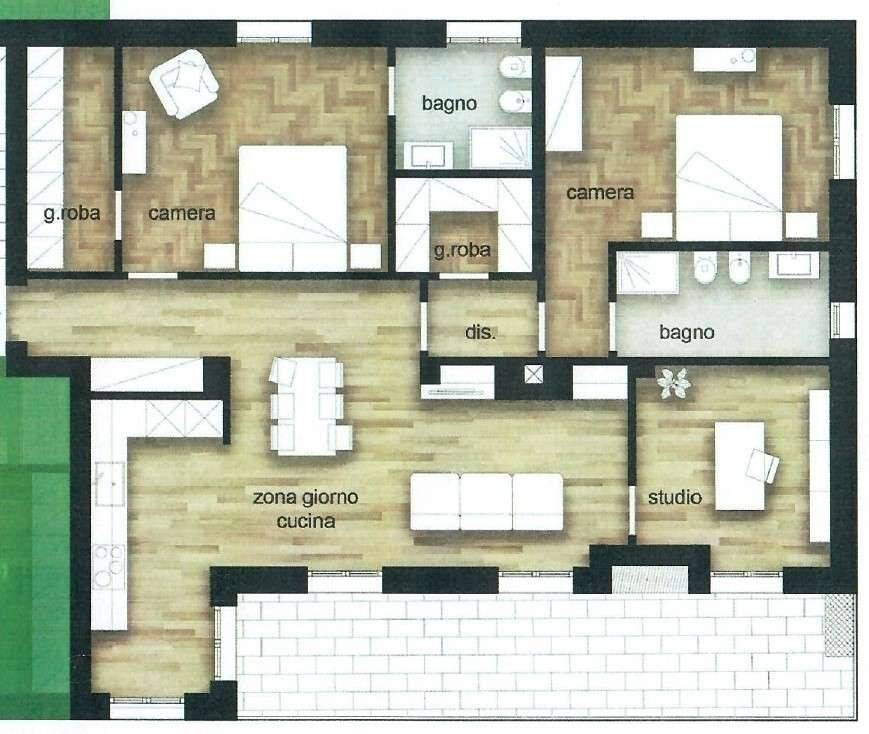 appartamento in vendita a Poggibonsi