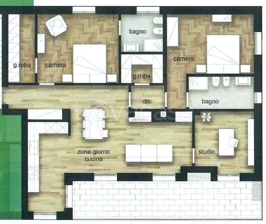 appartamento in vendita a Poggibonsi