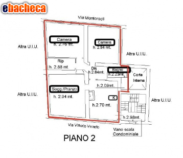 appartamento in vendita a Poggibonsi in zona Centro Storico