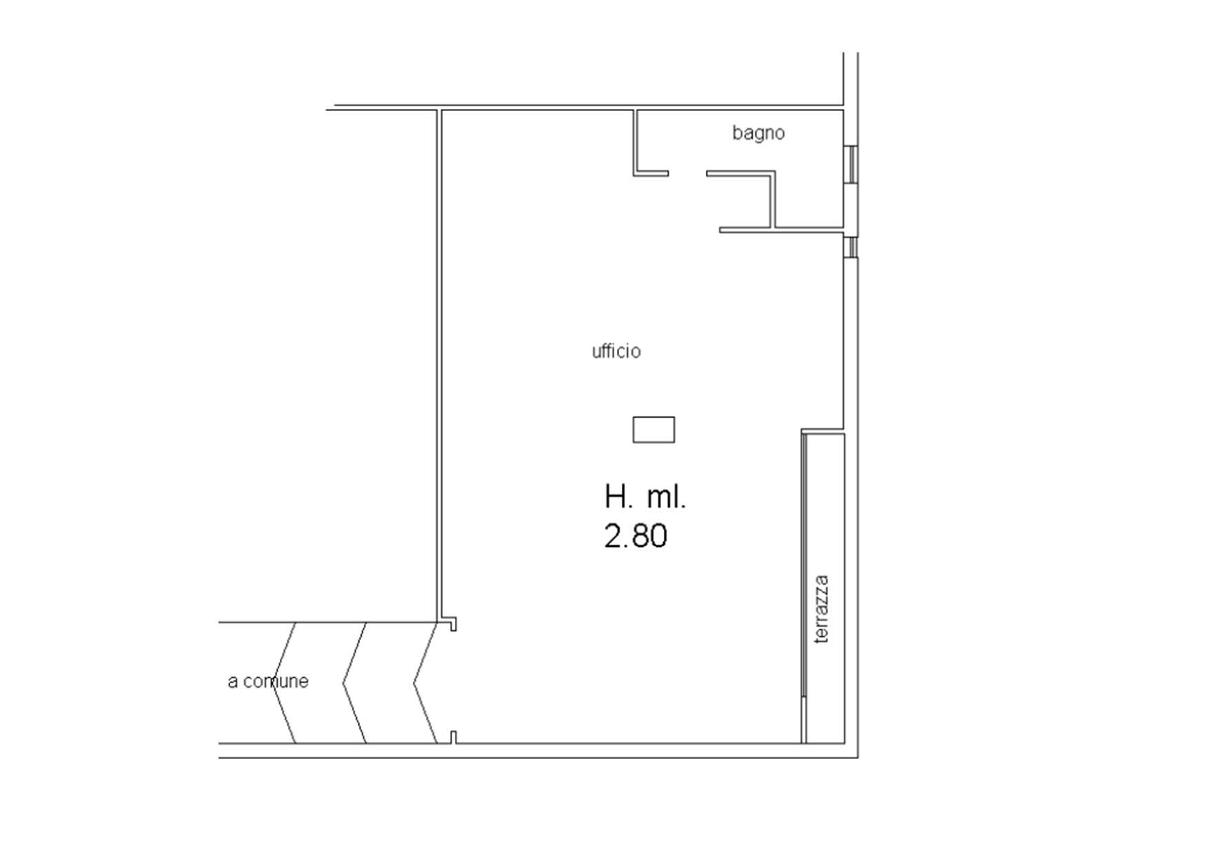 ufficio in vendita a Poggibonsi in zona Centro Storico