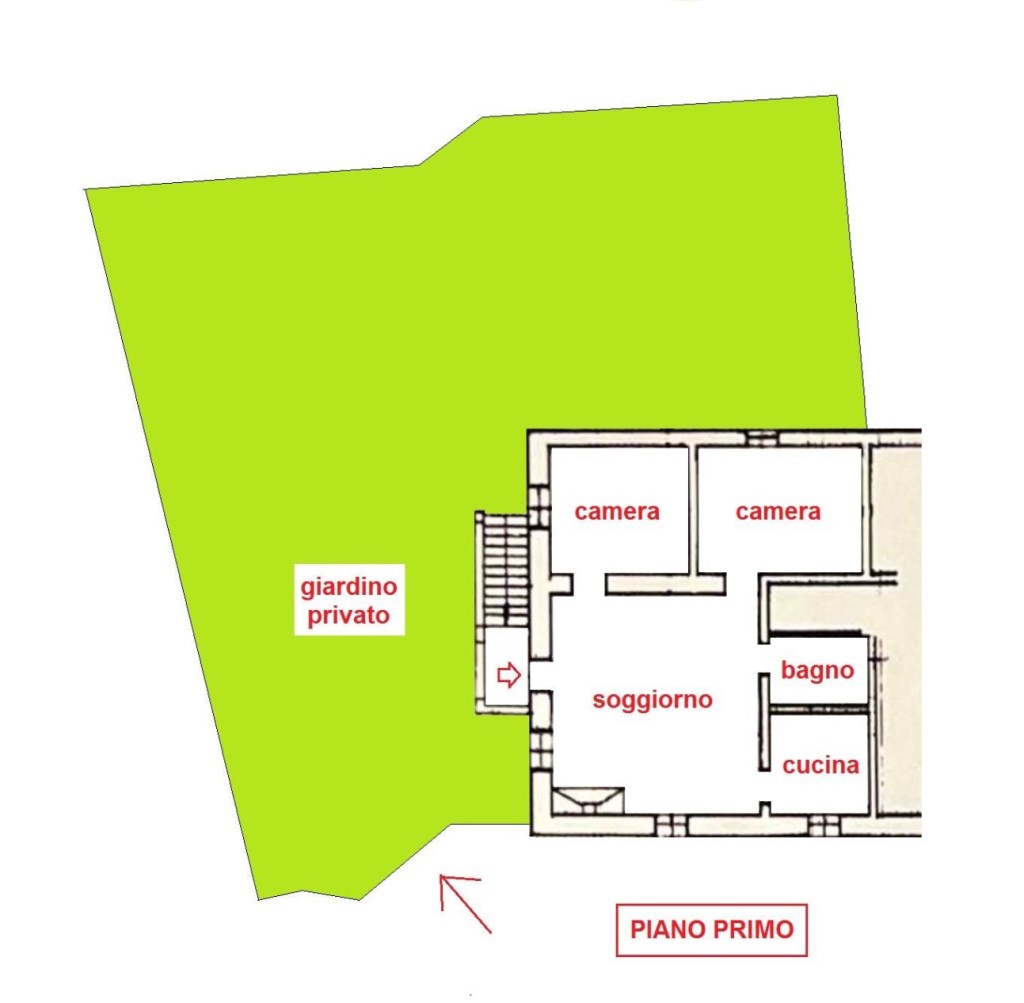 appartamento in vendita a Poggibonsi in zona Staggia Senese