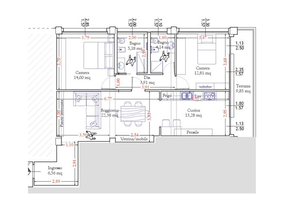 appartamento in vendita a Poggibonsi in zona Centro Storico