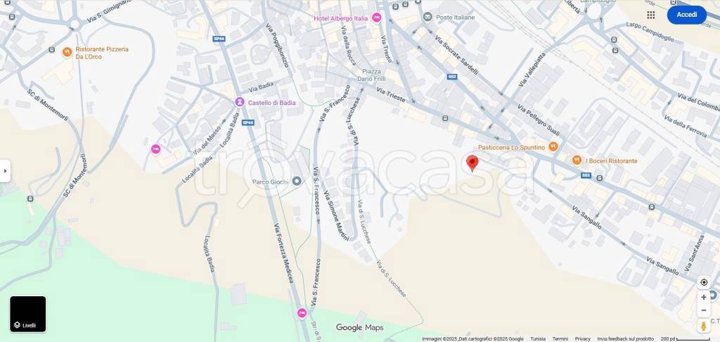 terreno agricolo in vendita a Poggibonsi in zona Staggia Senese