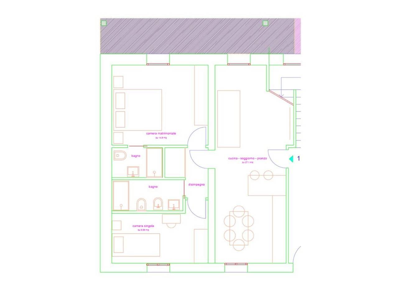 appartamento in vendita a Poggibonsi in zona Centro Storico