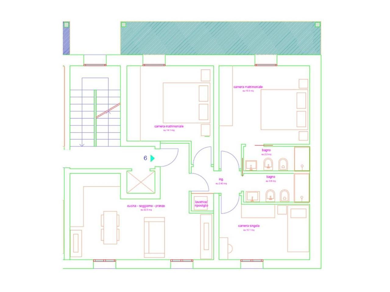 appartamento in vendita a Poggibonsi in zona Centro Storico
