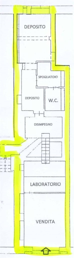 locale commerciale in vendita a Poggibonsi in zona Centro Storico