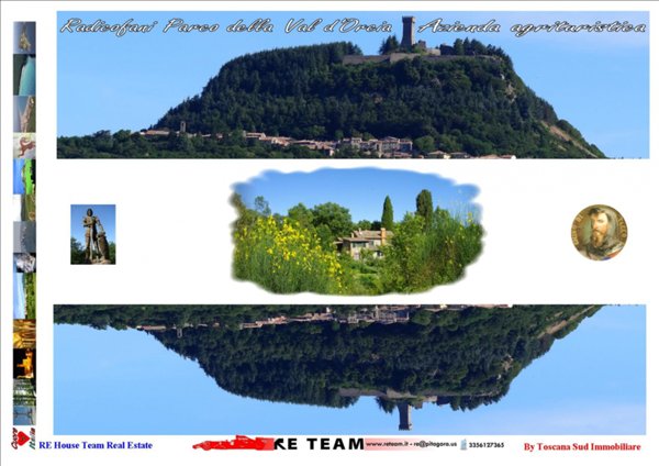 casale in vendita a Radicofani