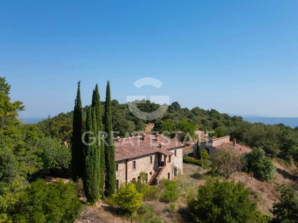 casa indipendente in vendita a San Casciano dei Bagni in zona Fighine