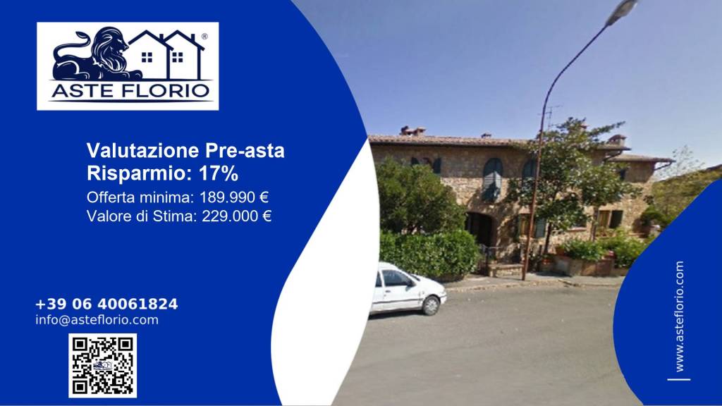 appartamento in vendita a San Quirico d'Orcia