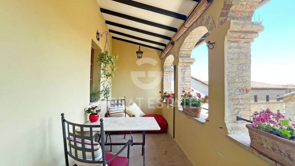 appartamento in vendita a San Quirico d'Orcia in zona Bagno Vignoni