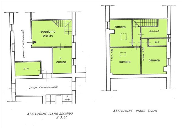 appartamento in vendita a Sarteano
