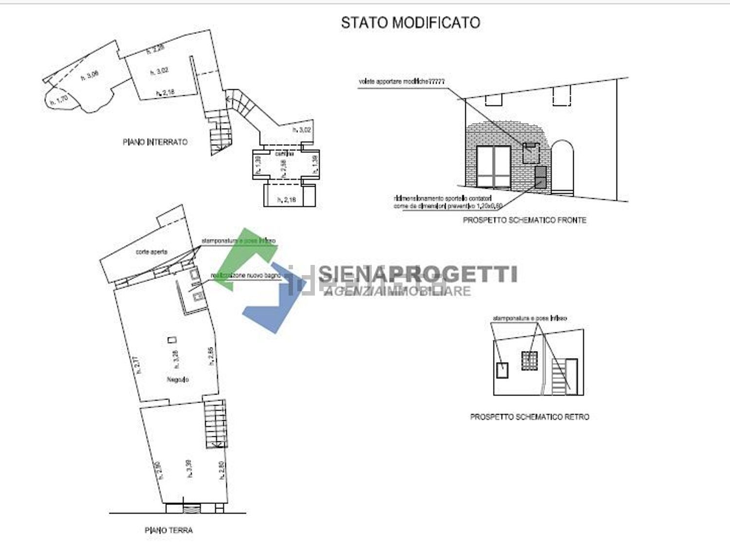 locale di sgombero in vendita a Siena