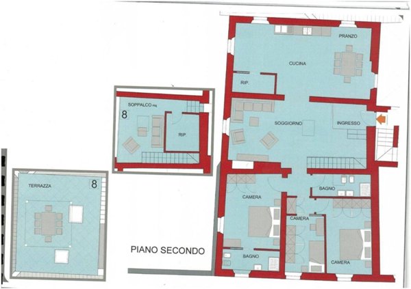 appartamento in vendita a Siena in zona Centro Città