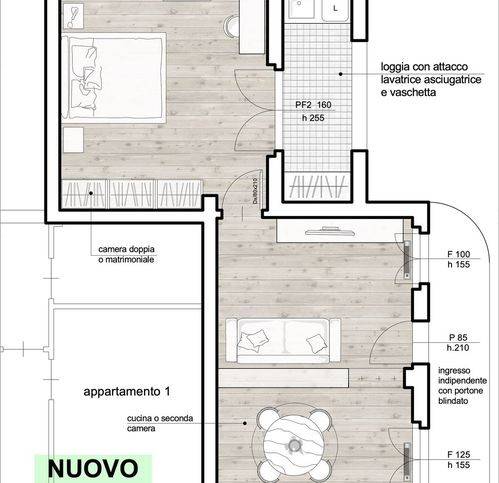 appartamento in vendita a Siena in zona Isola d'Arbia